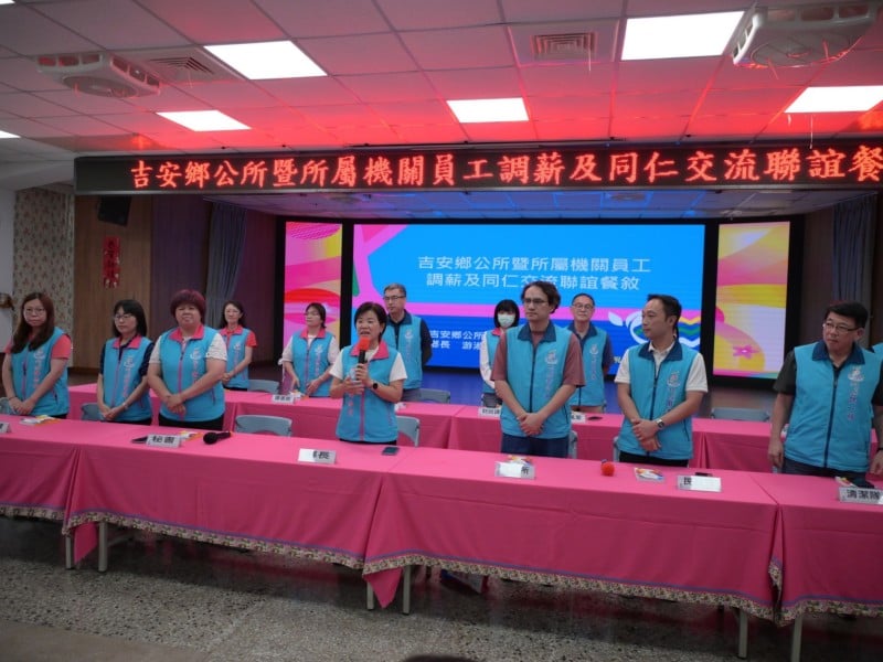 游淑貞率鄉公所團隊向鄉親拜年 感謝攜手創建幸福吉安豐碩成果